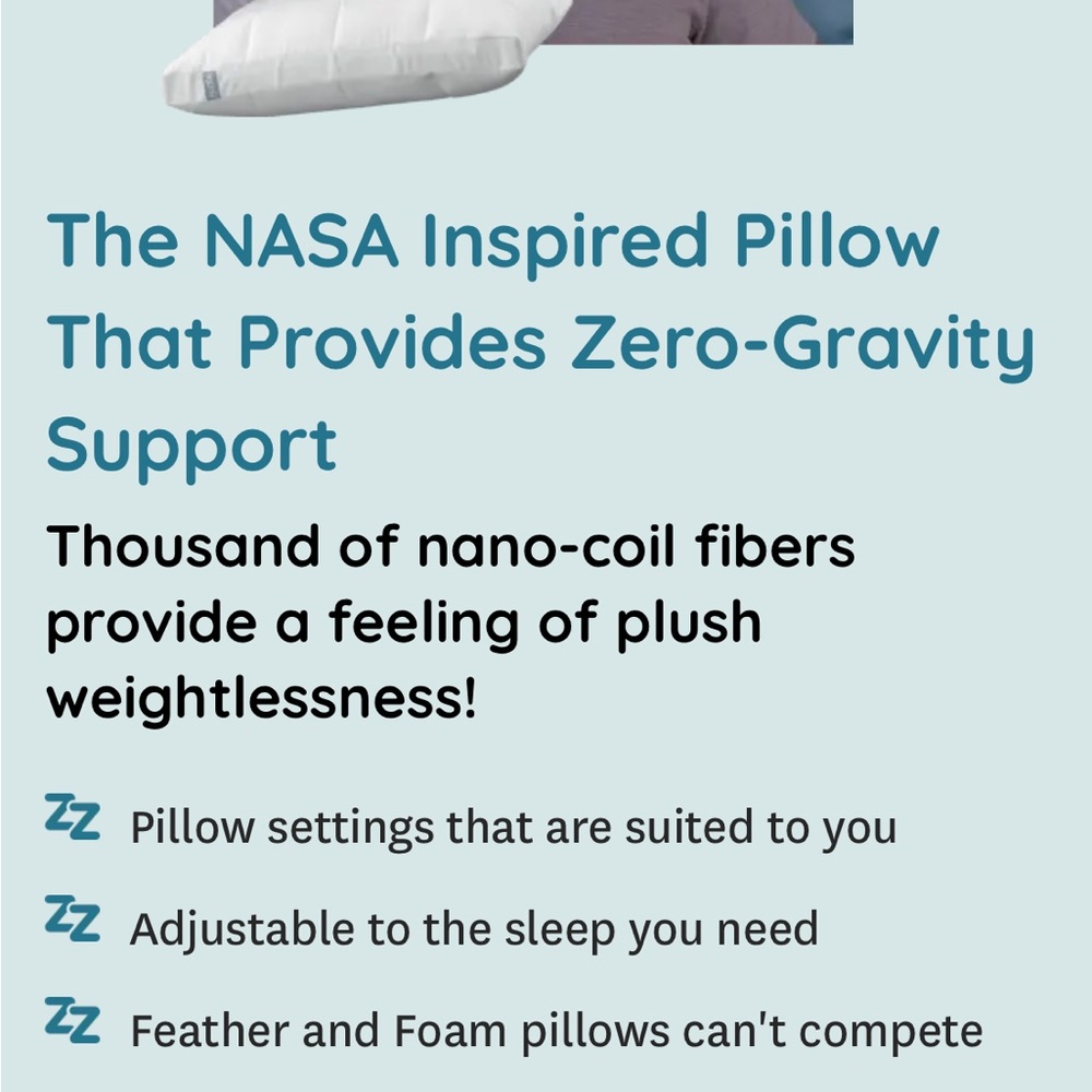 NASA Inspired Pillow